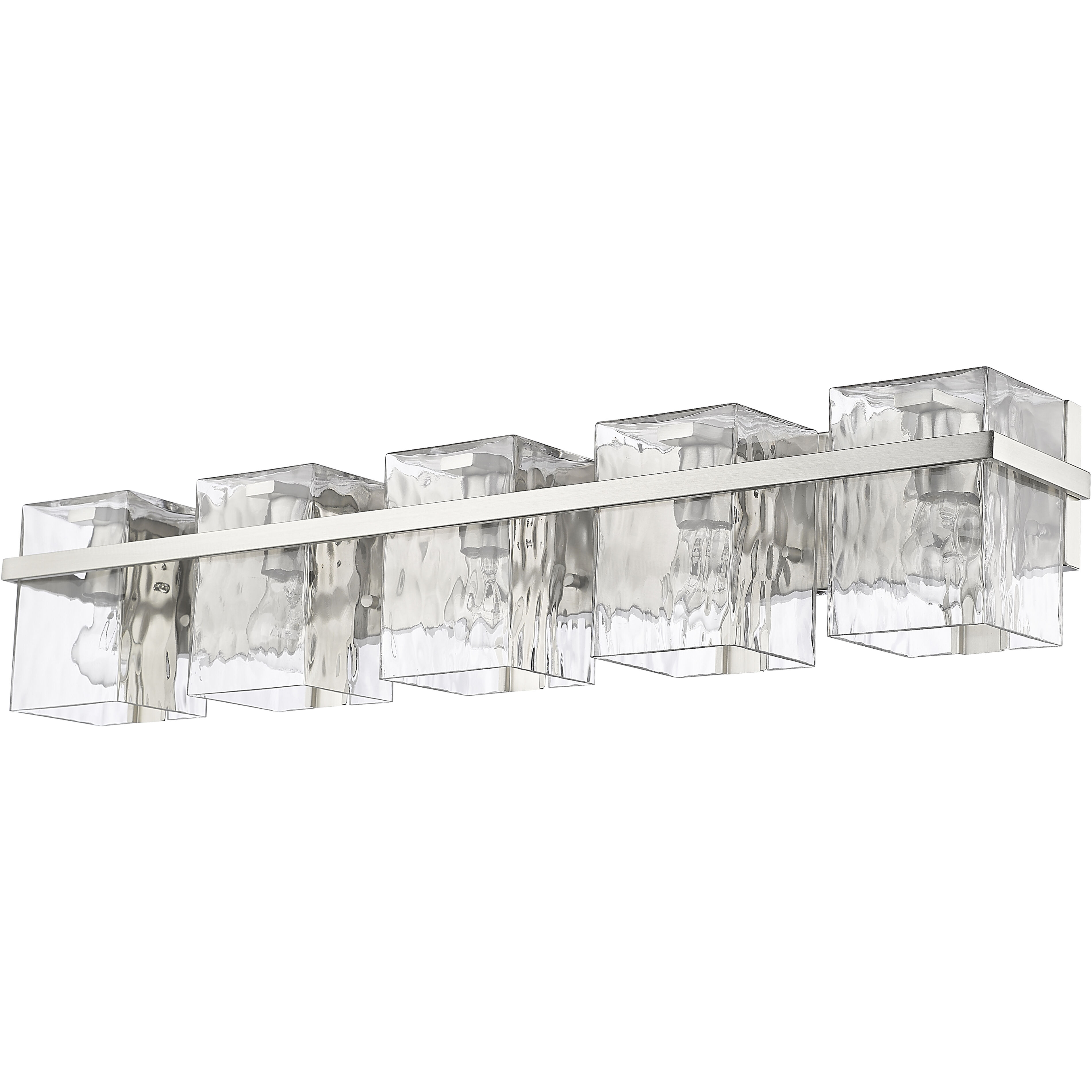 Bennington 5 Light 36.25 inch Brushed Nickel Vanity Wall Light