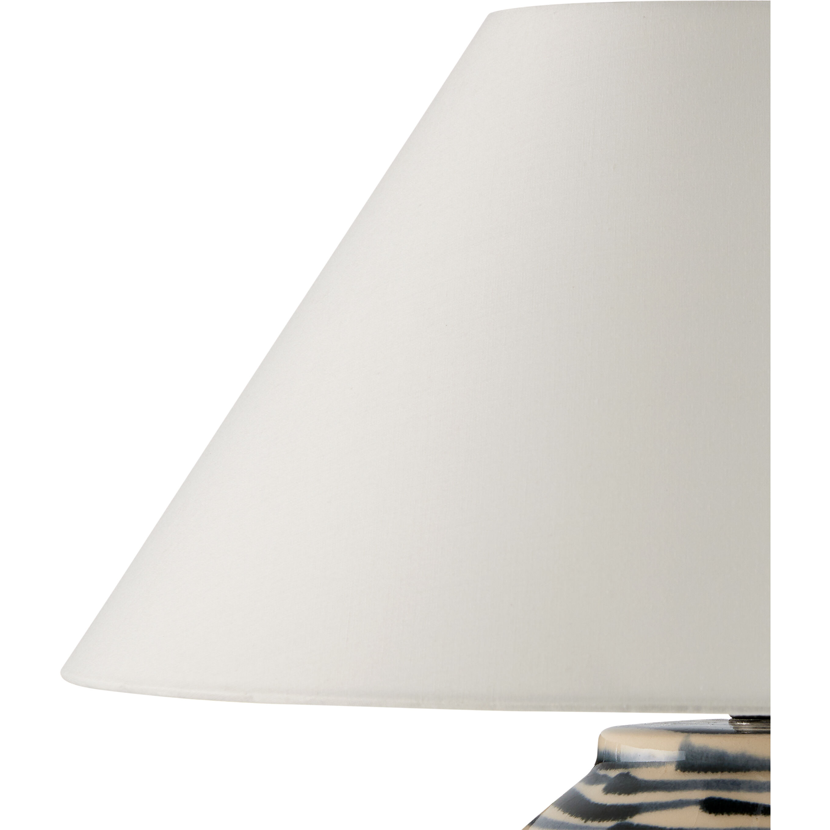 Minnows 15.5 inch 60 watt Navy Blue/Beige Table Lamp Portable Light