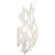 Broche Bath Wall Light in Matte White