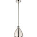 Ballston Dome 1 Light 8 inch Polished Nickel Pendant Ceiling Light