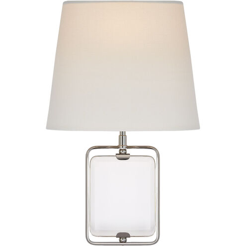Visual Comfort Suzanne Kasler Henri 1 Light 10 inch Polished Nickel Framed Jewel Sconce Wall Light SK2030CG/PN-L - Open Box