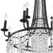 Gabrielle 12 Light 30 inch Matte Black Chandelier Ceiling Light