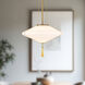 Alora Mood Reeve 1 Light 14.75 inch Brushed Gold Pendant Ceiling Light