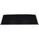 Beacon Hill LED 13 inch Matte Black and Satin Gold Flush Mount Ceiling Light