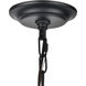 Orme 4 Light 27 inch Matte Black Chandelier Ceiling Light