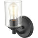 Moven Wall Sconce Wall Light in Matte Black