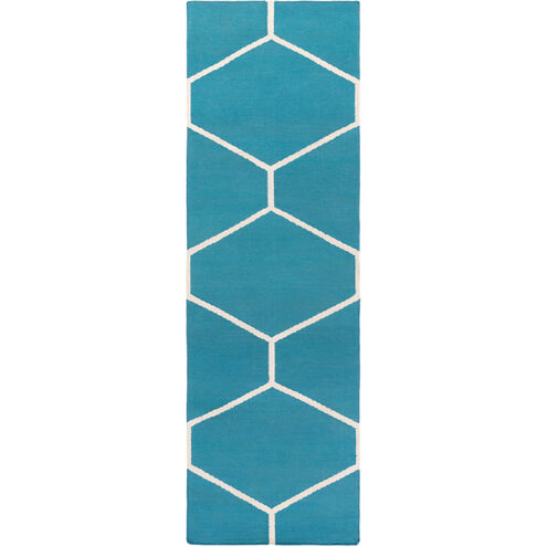Atrium 156 X 108 inch Denim, Ivory Rug