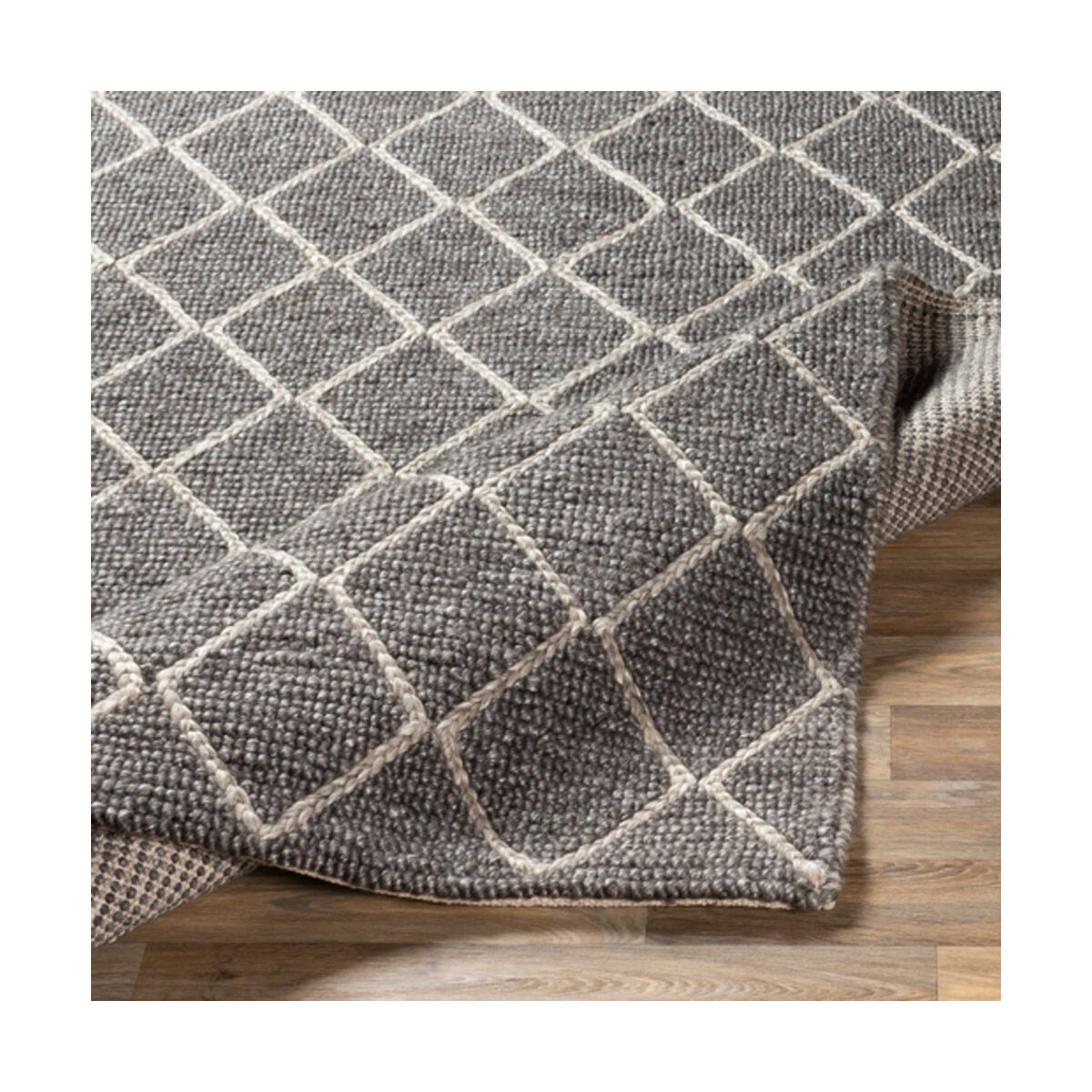 Whistler 156 X 108 inch Charcoal Rug in 9 x 13, Rectangle