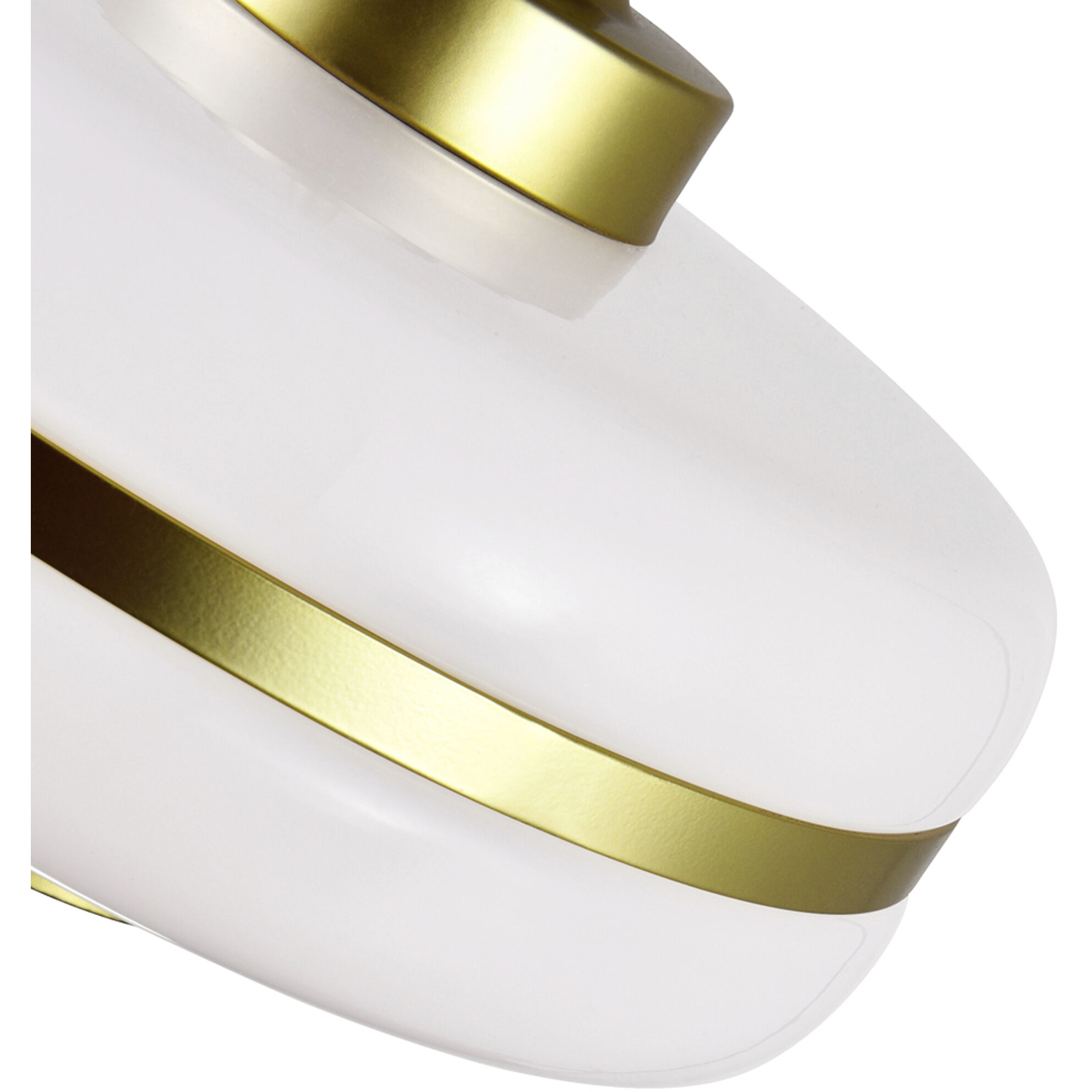 Elementary 1 Light 16 inch Pearl Gold Down Pendant Ceiling Light