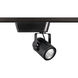 Precision 1 Light 120 Black J Track Fixture Ceiling Light in 3000K