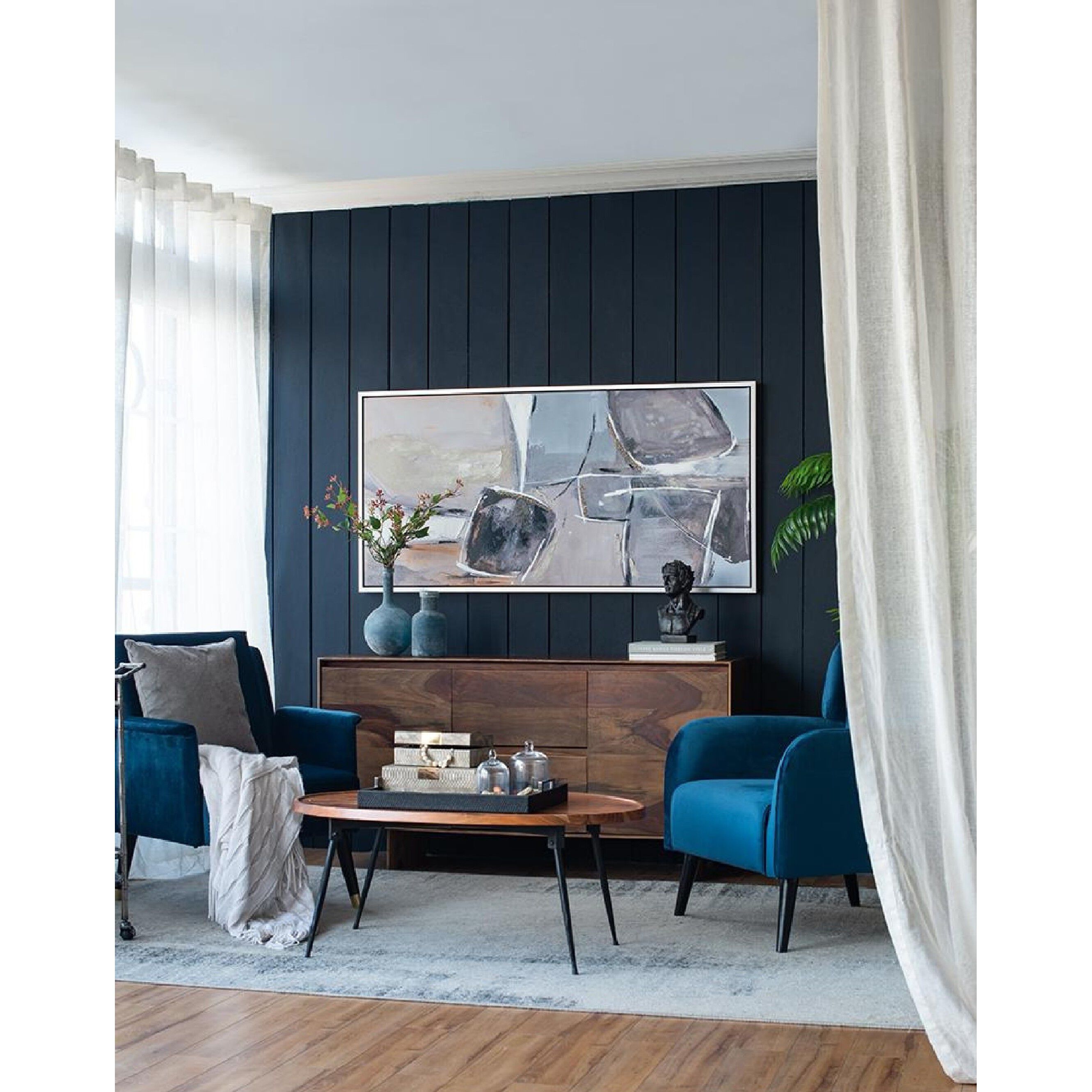 Ice Beige/Gray Wall Art