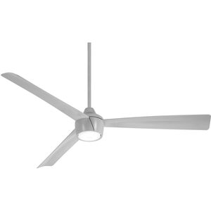 Skinnie 56 inch Grey Outdoor Ceiling Fan