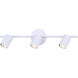 Rexton 3 Light White Track Lighting Ceiling Light