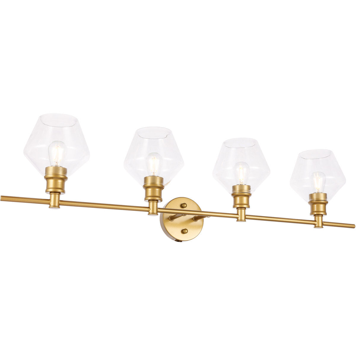 Rochester 4 Light 38 inch Brass Wall sconce Wall Light