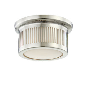 Bangor LED 6 inch Polished Nickel Flush Mount Ceiling Light