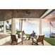 Haiku Coastal 52 inch Black Marine-Grade Outdoor Ceiling Fan
