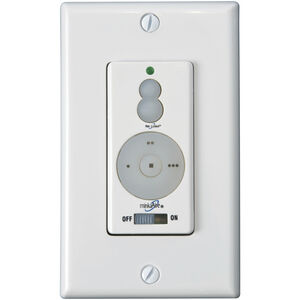 Aire White Wall Mount Fan Control