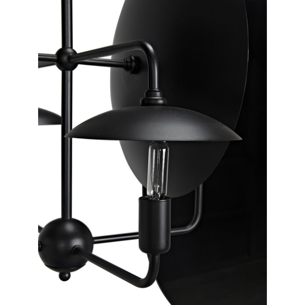 Satellite 4 Light 23 inch Matte Black Pendant Ceiling Light