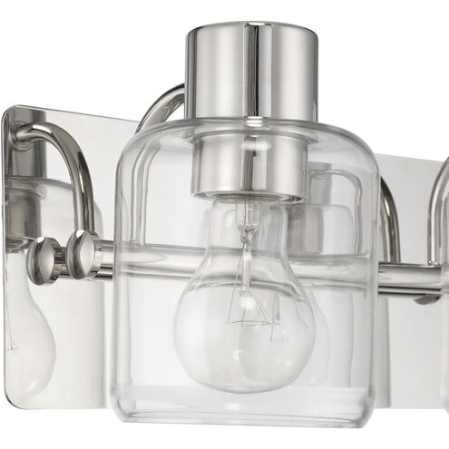 Rori 2 Light 12.38 inch Polished Nickel Vanity Light Wall Light