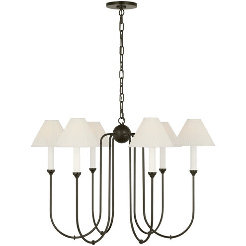 Amber Lewis Ingela LED 36 inch Modern Iron Chandelier Ceiling Light