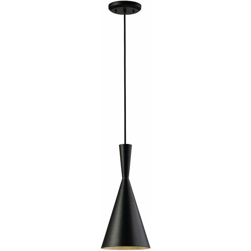 Madison 1 Light 7 inch Black Pendant Light Ceiling Light
