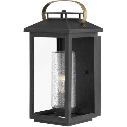 Coastal Elements Atwater LED 18 inch Black Outdoor Wall Mount Lantern, Medium