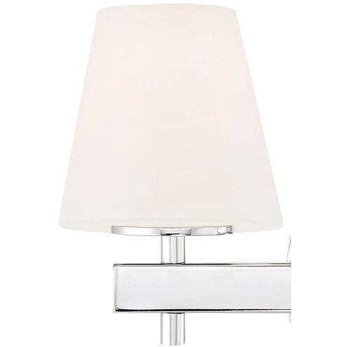 Harleigh 3 Light 24.25 inch Chrome Bathroom Vanity Wall Light