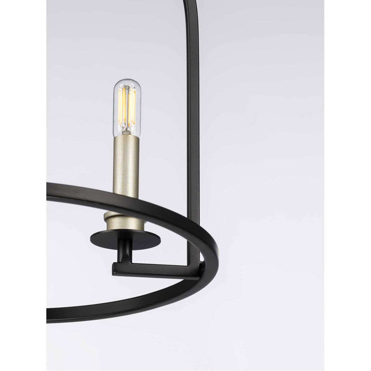 Seneca 4 Light 15 inch Matte Black Pendant Ceiling Light