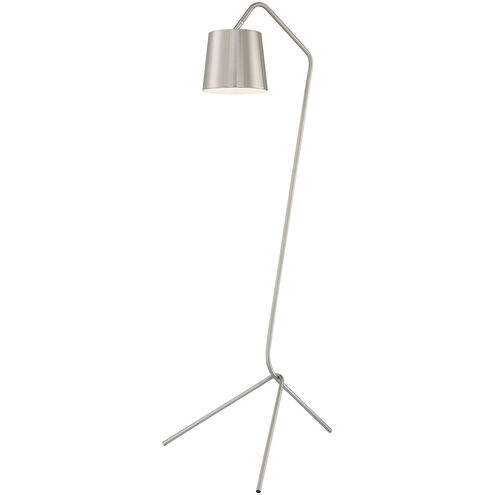 Quana 59 inch 100.00 watt Brushed Nickel Floor Lamp Portable Light