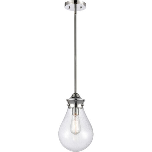 Genesis LED 7.88 inch Polished Chrome Mini Pendant Ceiling Light