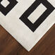 Optika 114 X 79 inch Black/White Rug in 6 x 9