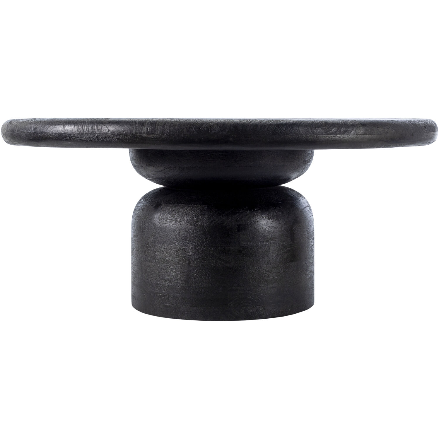 Koben 36 X 36 inch Black Coffee Table