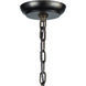 Circeo 3 Light 16 inch Silvered Bronze with Clear Chandelier Ceiling Light