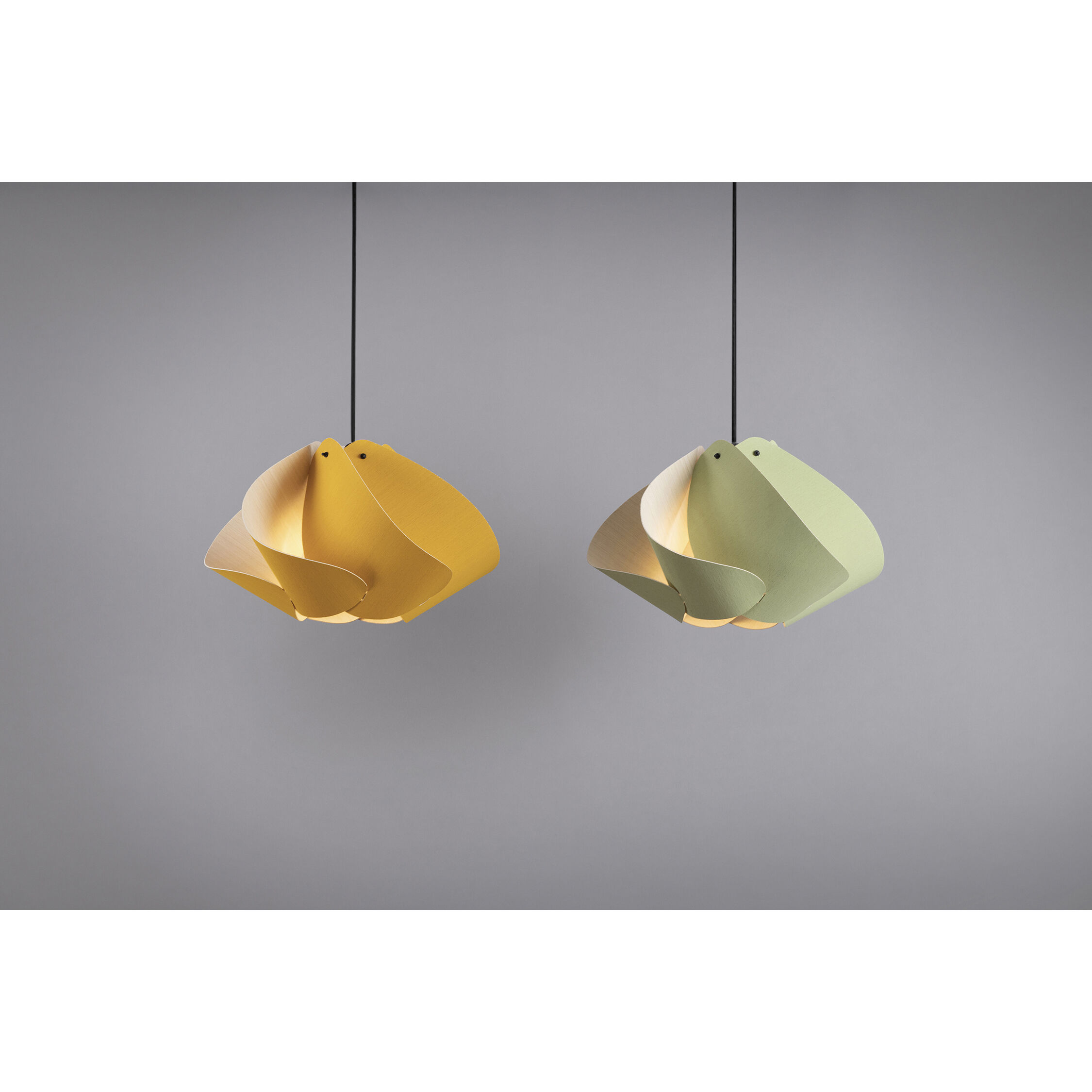 Matilda 1 Light 17.4 inch Black/Ocher Pendant Ceiling Light in Ocher/Ash, 17 in