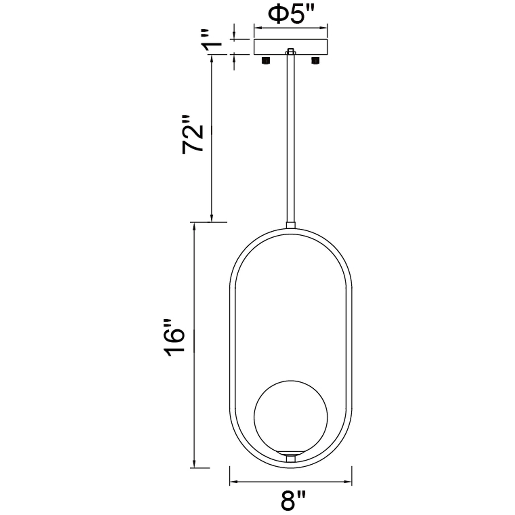 Celeste LED 8 inch Medallion Gold Down Mini Pendant Ceiling Light