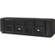 Repose 100 X 21.25 inch Charcoal Oak Media Console, Wooden