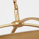 Thomas O'Brien Garland LED 30 inch Gild Dual Lit Ring Chandelier Ceiling Light