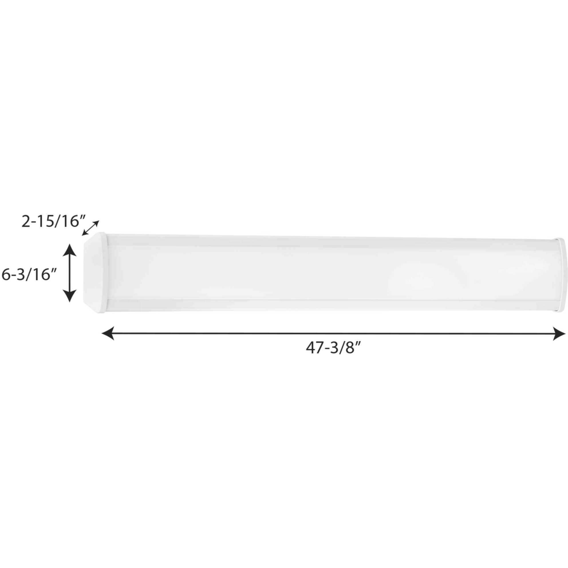 LED Wraps LED 47.35 inch White LED Wrap Light Ceiling Light, Progress LED