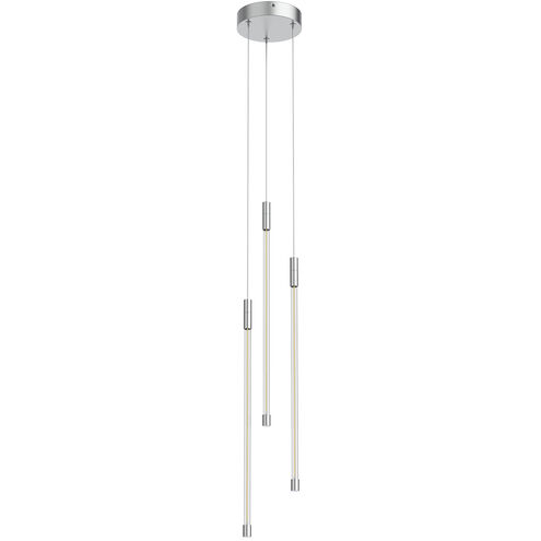 Motif LED 5.5 inch Chrome Multi Pendant Ceiling Light