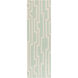 Market Place 96 X 30 inch Seafoam, Khaki Rug
