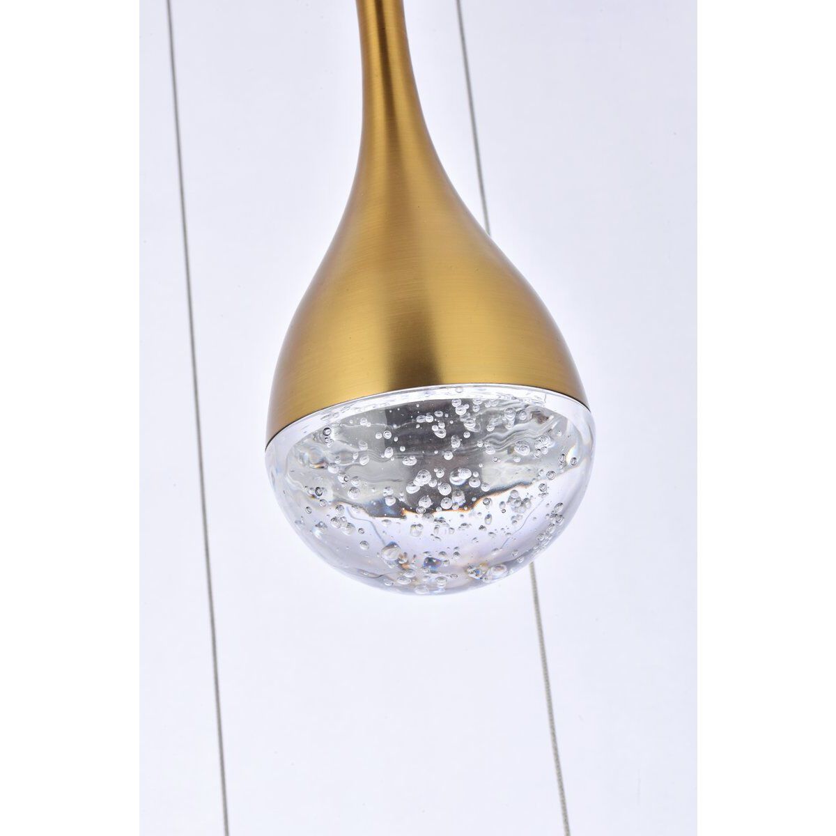 Satin gold pendant light shop