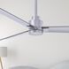 Atlas Alessandra 72 inch Brushed Nickel Indoor/Outdoor Ceiling Fan