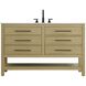 Karson 60 X 34 inch Honey Brown Bathroom Vanity Cabinet