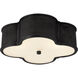 Alexa Hampton Basil 3 Light 17.25 inch Gun Metal Flush Mount Ceiling Light