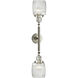 Franklin Restoration Colton 2 Light 16 inch Brushed Satin Nickel Bath Vanity Light Wall Light, Franklin Restoration