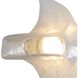 Glacier LED 13.75 inch Polished Nickel Wall Sconce Wall Light