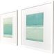 Verdigris Vista Blue and Turquoise Framed Art