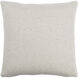 Artisanal 22 X 22 inch Black Accent Pillow