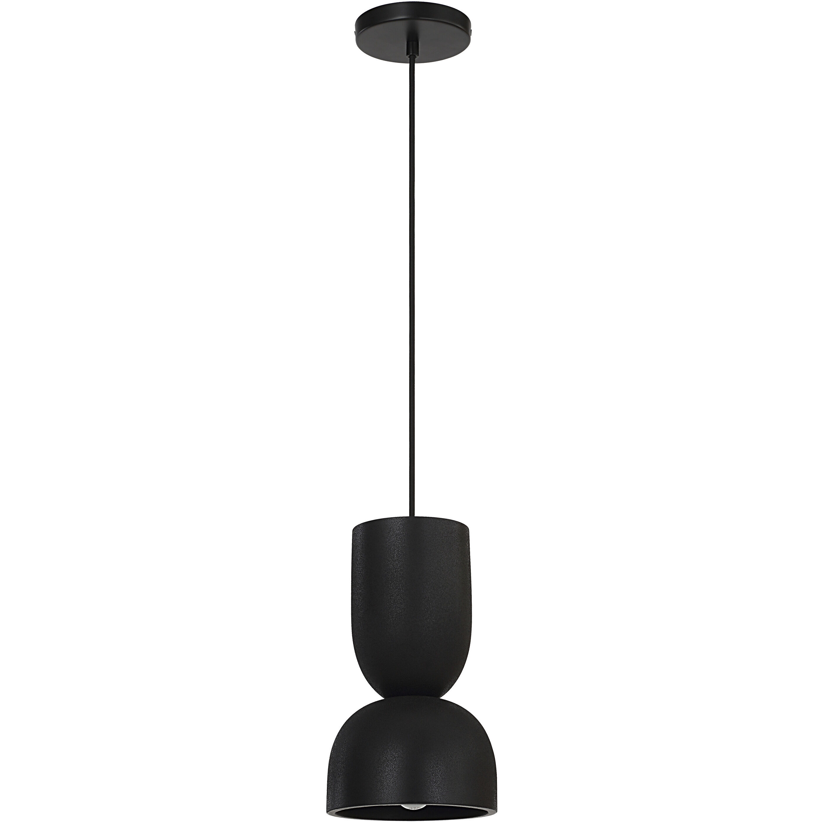 Caen 1 Light 7 inch Black Pendant Ceiling Light