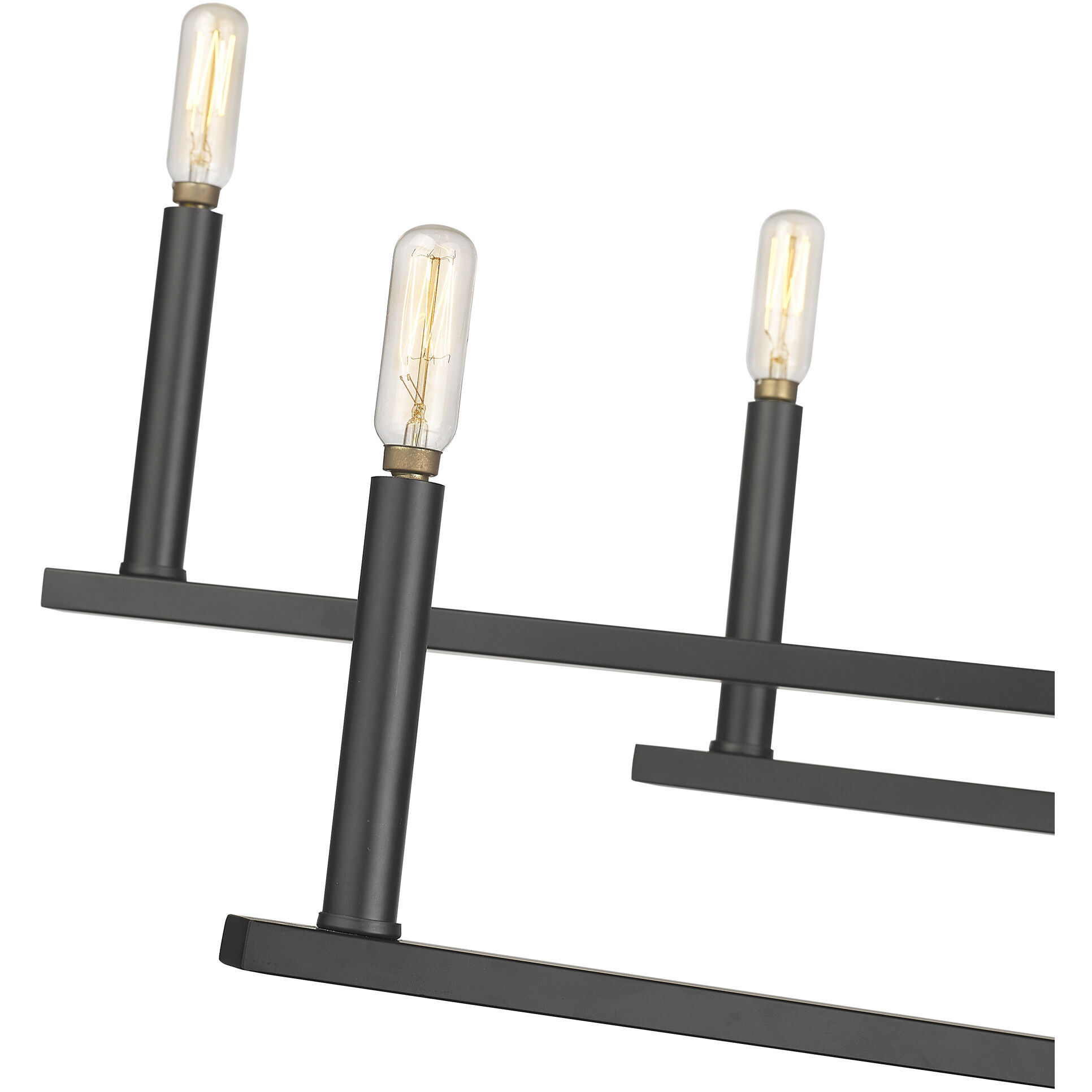 Hale 8 Light 42 inch Black Chandelier Ceiling Light